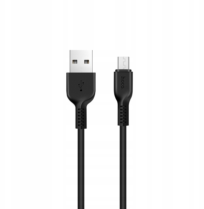 Hoco X20 kabel MicroUSB 2m 2.4A czarny
