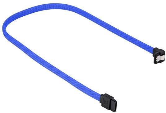 Sharkoon SATA III Kabel kątowy niebieski - 30 cm - 4044951016488