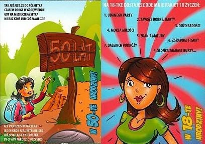 M11 18-TKI MIX Karnet Ślub śmieszny M11 B6 MIX