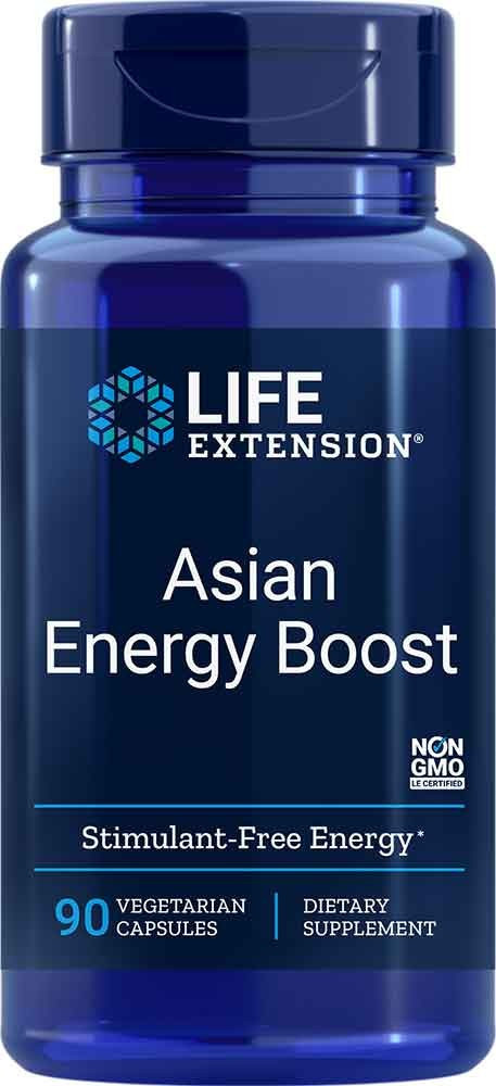 Life Extension Asian Energy Boost, 90 kaps.