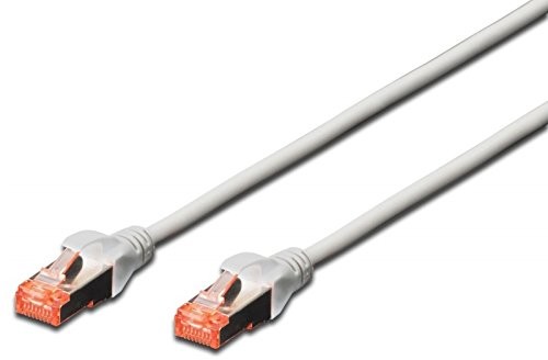 Ewent kabel sieciowy Patch Cat 6 S/FTP, podwójnie ekranowany, 2 X RJ45, szary 20 m EW-6SF-200