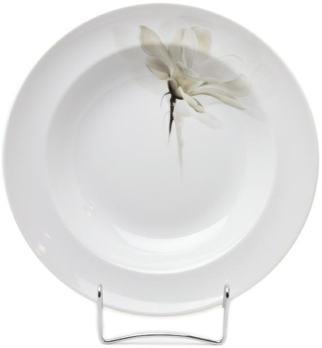 Lubiana S.A.Zakłady Porcelany Stołowej Talerz głęboki 24 cm ROMA 6474 MAGNOLIA 2041240 186100041900