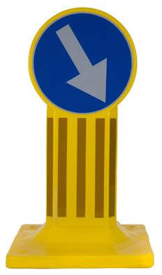 Słupek przeszkodowy U-5b 400mm