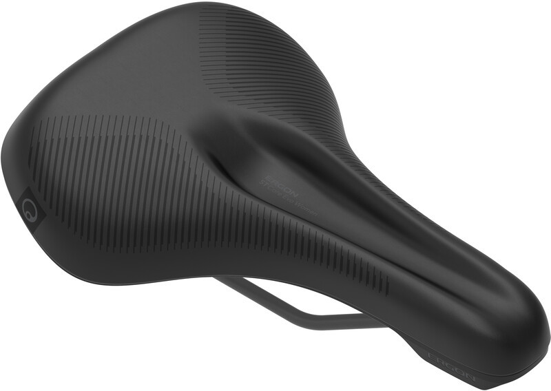 Ergon Ergon ST Core Evo Saddle Women, black/grey M/L 2021 Siodełka do rowerów elektrycznych 44040016