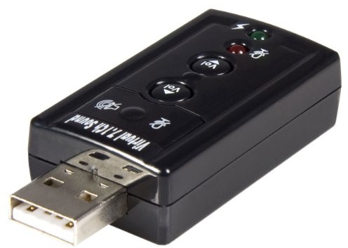 STARTECH.COM StarTech. com ICU sbaudio7 USB Audio Adapter USB zewnętrzny karta dźwiękowa (ICUSBAUDIO7)