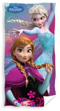 ręcznik plażowy, dziecięcy Kraina Lodu - Frozen 70x140