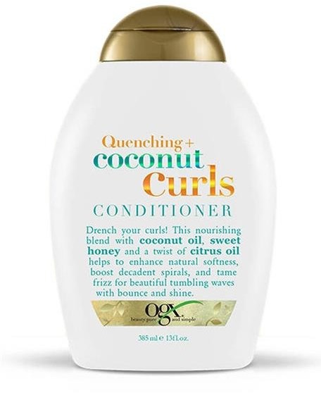 Organix Cosmetix Quenching + Coconut Curls Conditioner odżywka do włosów kręconych 385ml