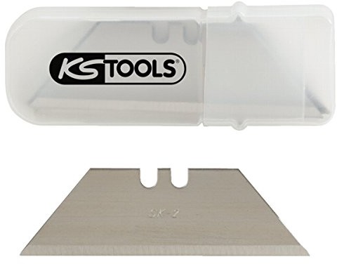 KS Tools Ostrza trapezowy do (907.2161) zapewnia profesjonalny nóż uniwersalny (VP = 10 sztuk)