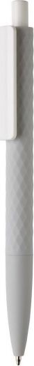 NoName pióro kulkowe X3 Smooth Touch 14 x 1 cm ABS/PC szare twm_447577