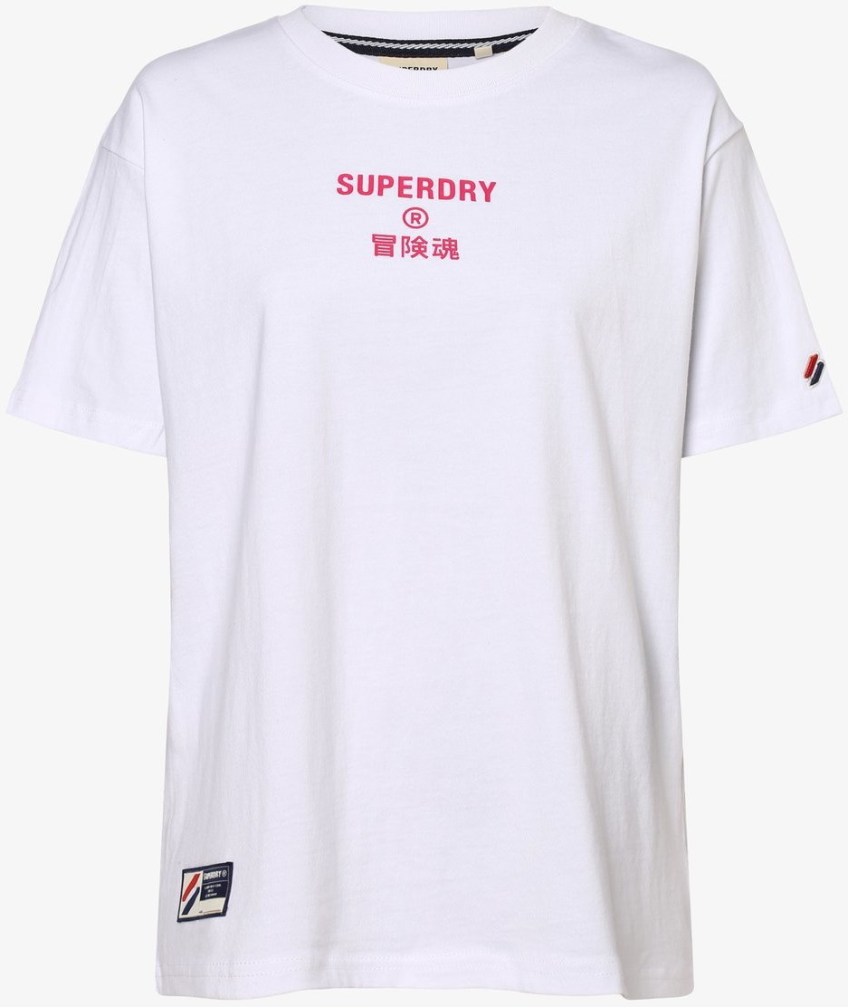 Superdry T-shirt damski, biały
