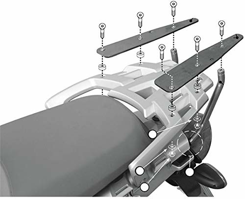 Givi SR684 bagażnik Monokey walizka, czarny SR684