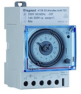 Legrand tygodnie szal tuhr kwarc microrex plugplayw31, 230 V, 50 HZ, 412828 412828