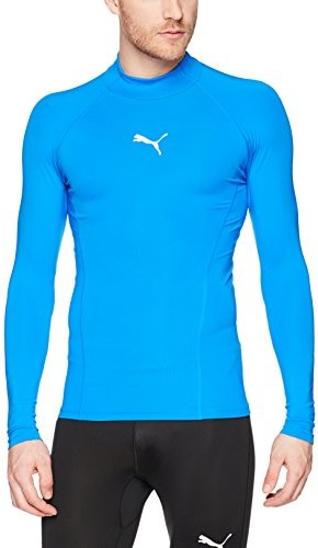 Puma męska ligi Base Layer Tee LS Warm Shirt, niebieski, xxxl 655922 02