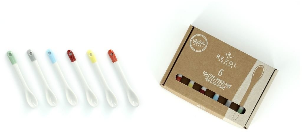 Revol Zestaw łyżeczek Color Lab, 6 szt.