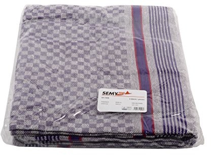 SemyTop Podłoże semy chusta, 50 x 90 cm, 5er Pack ST-1450