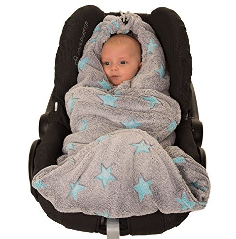 HOPPEDIZ Hoppediz kocyk do owijania z polaru, do 3 i 5-punktowych systemów pasów