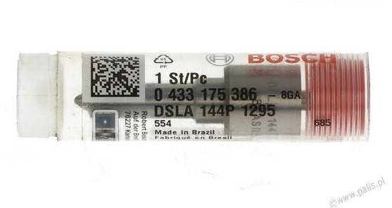 BOSCH Końcówka wtrysku 0 433 175 386 P 1295 0433175386