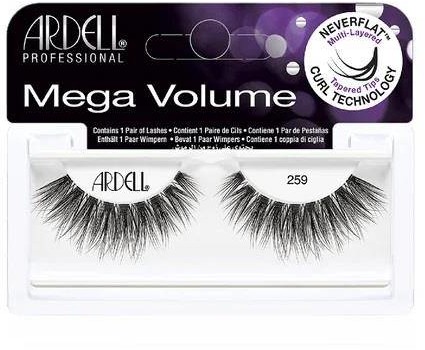 Ardell Mega Volume 259 sztuczne rzęsy Black 107697-uniw