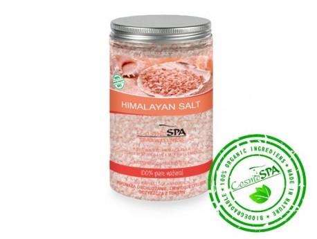 CosmoSPA SÓL HIMALAJSKA RÓŻOWA 1200G, PURE ORGANIC, ODCHUDZA, OCZYSZCZA, UJ
