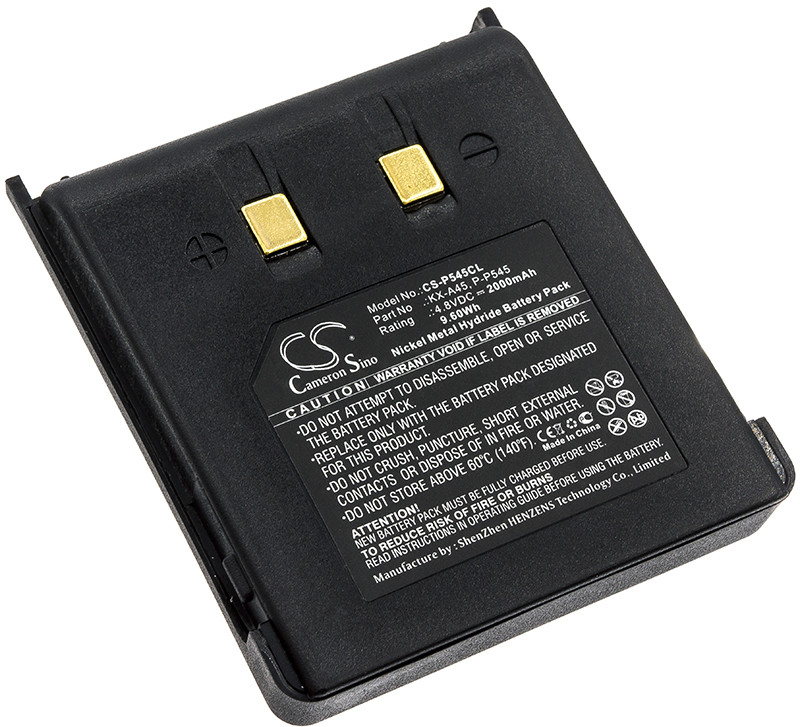 Cameron Sino Panasonic KX-T9100 KX-A45 2000mAh 9.60Wh Ni-MH 4.8V Cameron Sino) CS-P545CL