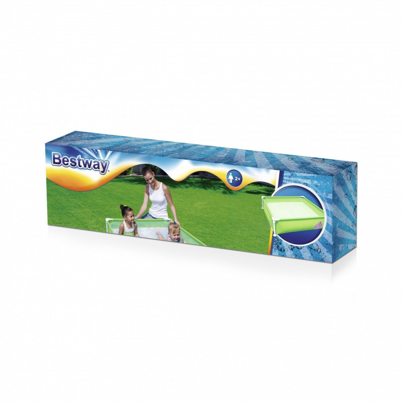 Bestway Basen Zielony mini stelaż 122x122x30,5 cm