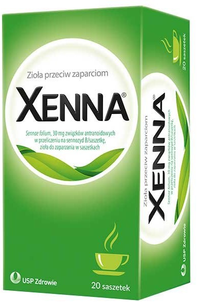 SIROWA Poland Sp. z o.o. Xenna FiX Ziioła do Zaparzania w Saszetkach