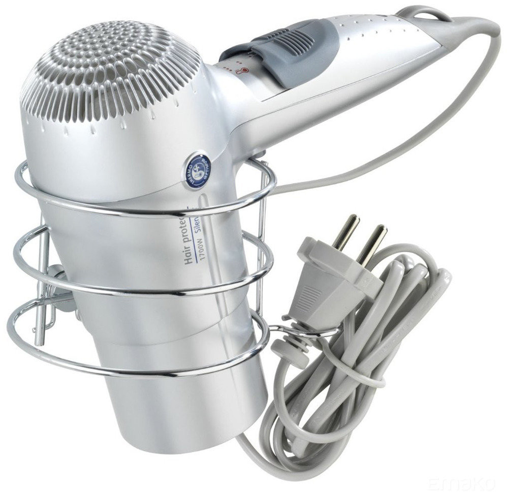 Wenko Uchwyt na suszarkę do włosów Classic, 13,5x10,5x11 cm