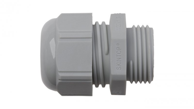 Lapp Kabel Dławnica kablowa poliamidowa M20 IP68 SKINTOP ST-M 20x1,5 jasnoszara 53111420 53111420