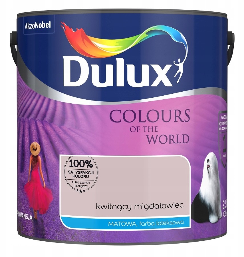 Dulux Farba Dulux Kolory Świata kwtnący migdałowiec 2.5l