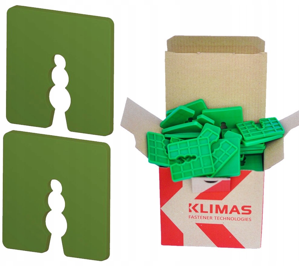 Podkładki Dystansowe Wyrównujące 4mm DW-04 50 szt