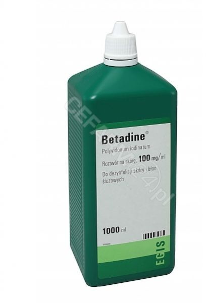 Betadine 100 mg/ml roztwór na skórę 1000 ml