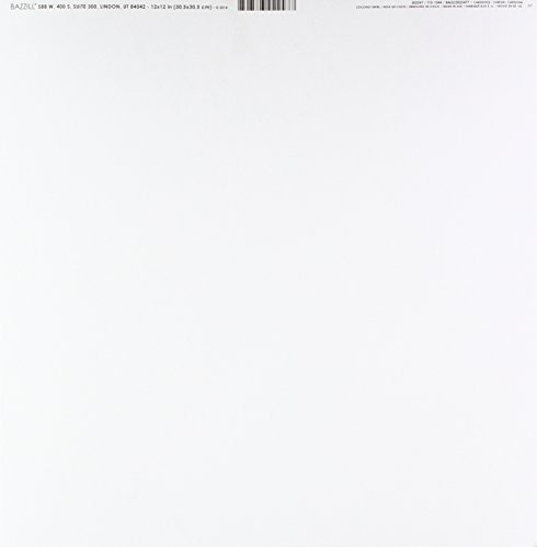 Bazzill Basics Paper bazzill Basics Paper papier, smoothies Coconut Swirl, biały, 25 arkuszy BAZ302247