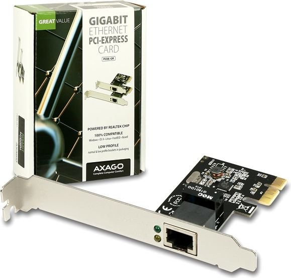 Realtek Axago Gigabit PCEE-GR