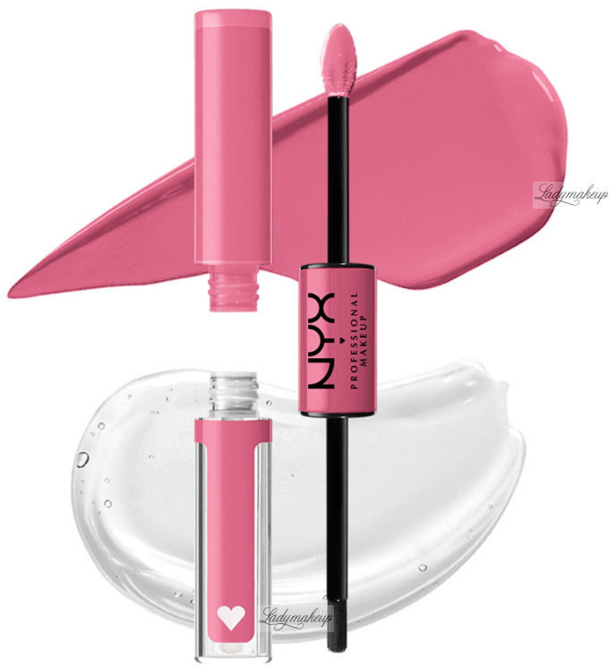 NYX professional makeup Professional Makeup - SHINE LOUD HIGH PIGMENT LIP SHINE - Płynna, dwustronna pomadka do ust - 6.8 ml - TROPHY LIFE