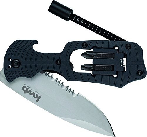 kwb KWB torba na czas wolny nóż z uchwytem Bit 016620 (80 MM ostrze do piły, profil, 4 bitów, zaczep do paska)