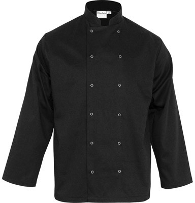 Nino Cucino Bluza kucharska czarna CHEF S unisex | 634062