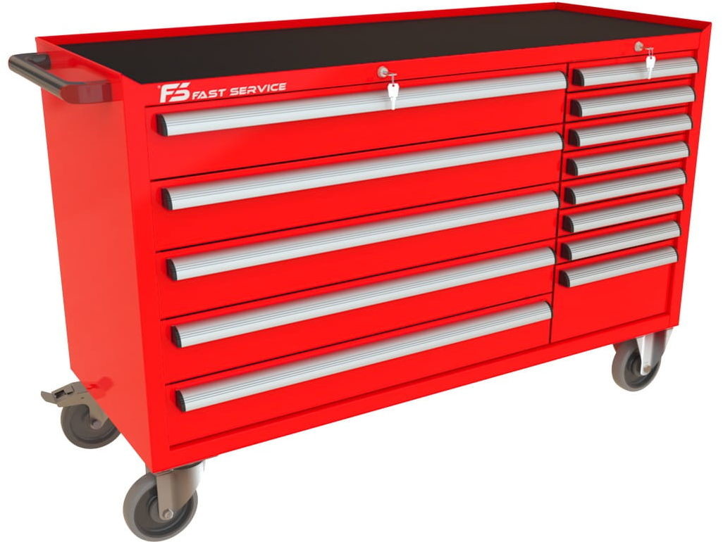 Fastservice Wózek warsztatowy MEGA z 13 szufladami PM-215-16 PM-215-16