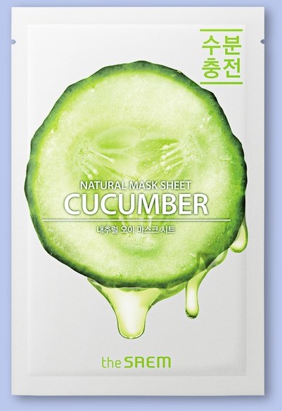 The Saem The Saem Natural Cucumber Mask Sheet - 21 ml / 1 szt 2100375