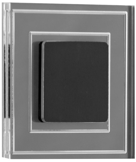 LDST LDST KE-01-SC-BZ8 - LED Oświetenie schodowe KELLY 8xLED/1,2W/230V czarny matowy