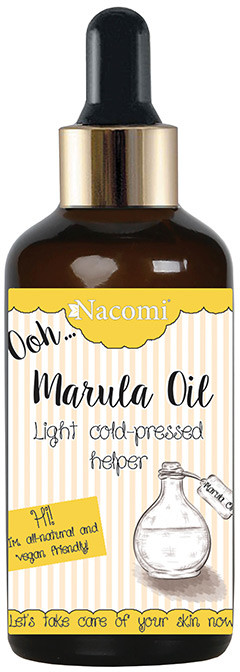 Nacomi Natural Oil Zimnotłoczony nierafinowany olej marula 50ml 0000058011