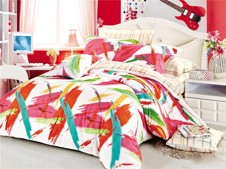 Strefa Bawełny Komplet pościeli bawełnianej dla dorosłych 160x200 cm - M17 s-572-uniw