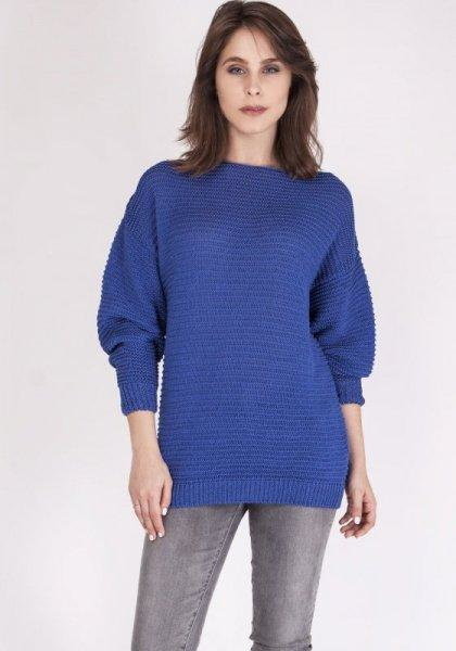 MKM Beatrix SWE 097 Chabrowy sweter damski