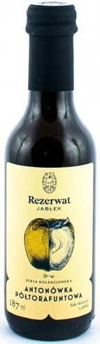 Rezerwat Jabłek Sok Rezerwat Jabłek Antonówka Półtorafuntowa 0,187l C91F-499BD