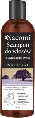 Nacomi Szampon do włosów - Natural Argan Shampoo Szampon do włosów - Natural Argan Shampoo