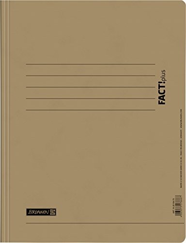 Brunnen Brunnen 102010670 skoroszyt FACT!plus (A4, z kartonu), kolor brązowy 102010670