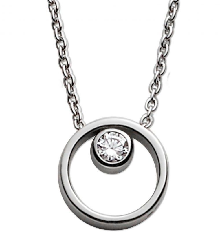 Skagen ELIN Naszyjnik silvercoloured