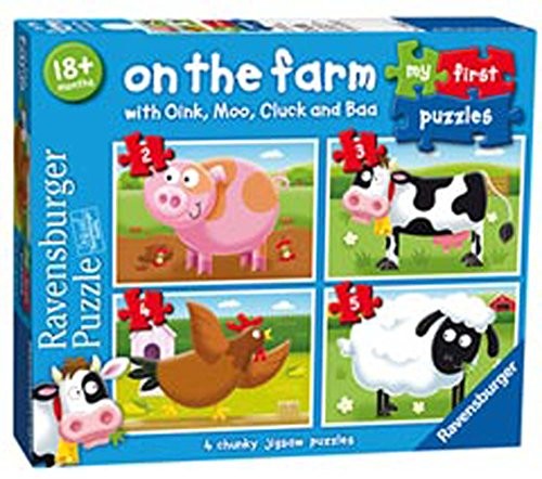 Ravensburger 7302 puzzle My First Puzzle on the Farm 2, 3, 4 i 5 części