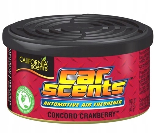 CALIFORNIA SCENTS puszka zapachowa Cranberry