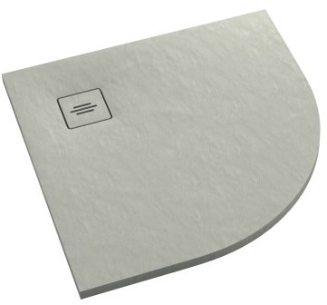 Schedpol Schedline Collection Schedline Protos Cement Stone brodzik półokrągły cementowy 90x90 cm 3SP.P1O-9090/CT/ST-M1/CT/ST 3SP.P1O-9090/CT/ST-M1/CT/ST