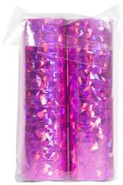 FOL Serpentyna holograficzna różowa 2 szt F65810